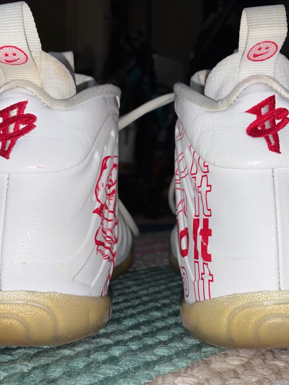 Nike Little Posite One "Takeout Bag or "Thank You Plastic Bag" Men 7Y Women 8.5 - Picture 3 of 10